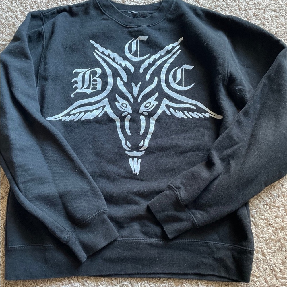 Black Craft Cult unholy crew neck